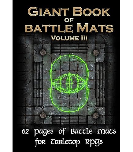 Loke BattleMats | Big Book of Battle Mats Cells & Shrines - Carton